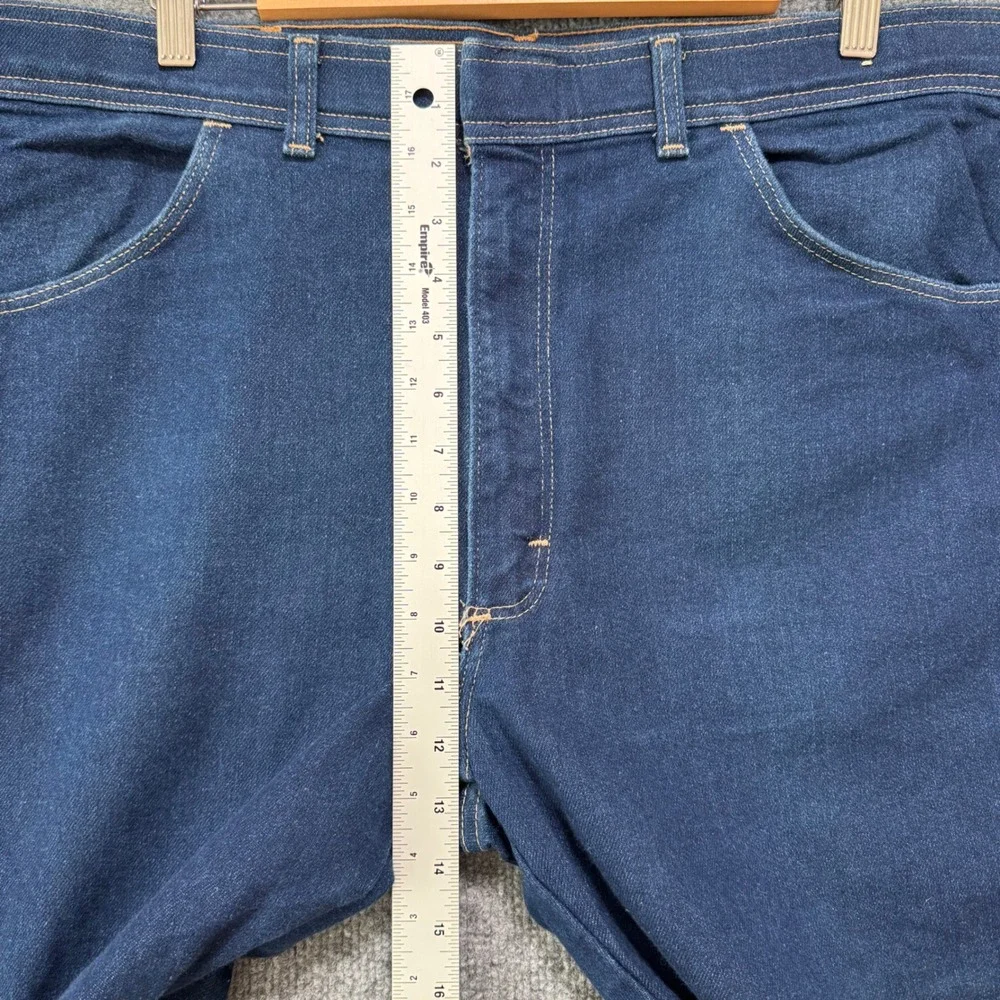Vintage‎ Wrangler 85498PS Jeans Mens Dark Wash Denim 38x30 Made in USA Elite